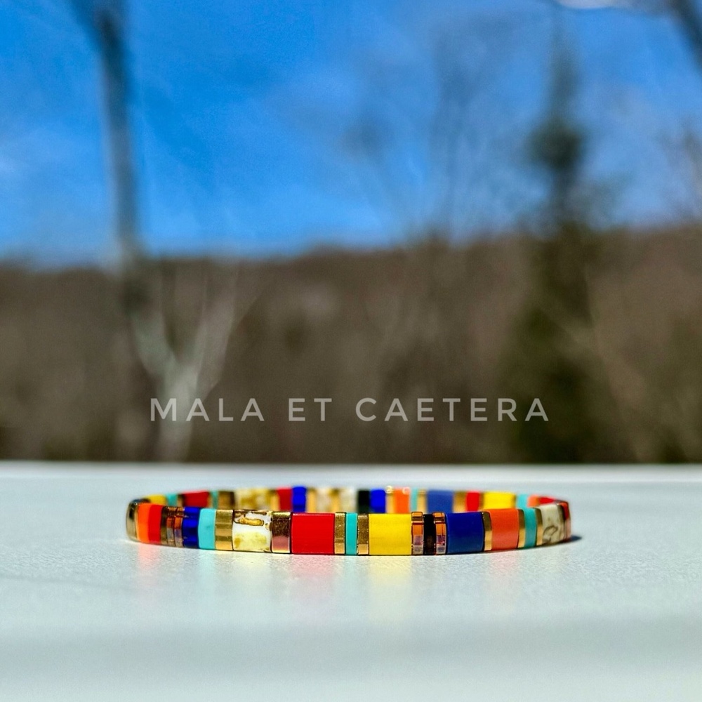 Japanese Miyuki Tila bracelet